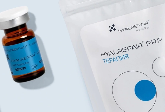 Терапевтический метод HYALREPAIR® PRP Matrix Gel